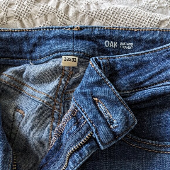 Warp + Weft Oakland Straight Leg Jean (sz 28) - Picture 3 of 4
